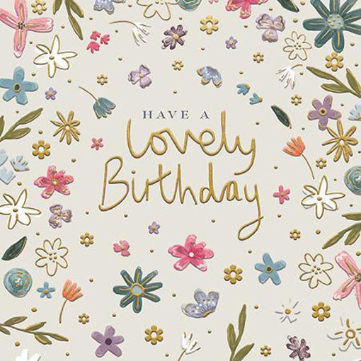 Picture of HAVE A LOVELY BIRTHDAY CARD